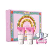 Versace Bright Crystal kinkekomplekt, tualettvesi 50 ml + dušigeel 50 ml + kehakreem 50 ml