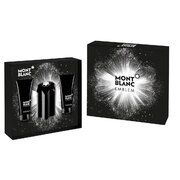 Mont Blanci embleemi kinkekomplekt, tualettvesi 100 ml + habemeajamisjärgne palsam 100 ml + dušigeel 100 ml