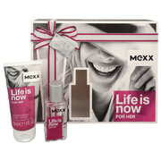 Mexx Life Is Now for Her Gift komplekt, tualettvesi 15 ml + kehakreem 50 ml