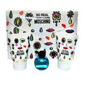Moschino So Real Cheap & Chic Gift komplekt, tualettvesi 4,9 ml + dušigeel 25 ml + kehakreem 25 ml