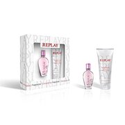 Replay Jeans Spirit! for Her Gift komplekt, tualettvesi 20ml + kehakreem 100ml