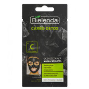 Puhastav aktiivsöega mask rasusele ja seganahale Carbo Detox (Clean sing Carbon Mask) 8 g