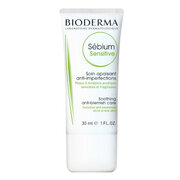 Niisutav rahustav kreem kuivanud ja akneravist ärritunud nahale Sébium Sensitiv e (Soothing Anti-Blemish Care) 30 ml