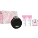 Versace Bright Crystal kinkekomplekt, tualettvesi 90 ml + kehakreem 100 ml + dušigeel 100 ml + kott