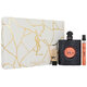 Yves Saint Laurent Opium Black Gift komplekt, parfüümvesi 90ml + parfüümvesi 10 ml + huulepulk 1,3ml