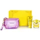 Versace Yellow Diamond kinkekomplekt, tualettvesi 90 ml + kehakreem 100 ml + kosmeetikakott
