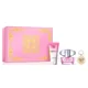 Versace Bright Crystal kinkekomplekt, tualettvesi 90 ml + kehakreem 100 ml + võtmehoidja