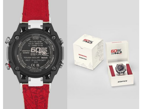 Casio ecb-2300hr-1aer - edifice honda special edition - Casio 1