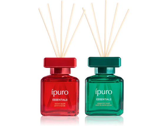 Ipuro essentials peppermint crush & spiced apple 2x50ml difúzor v darčekovom balení - ipuro